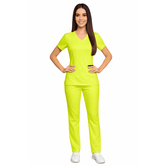 Scrubs Médicos Mujer | Uniformes para Doctoras y Enfermeras 11 VERDE MANZANA CH