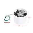 thumbnail image 4 of Inline Duct Fan Exhaust Ventilation Home Indoor Vent Fan Cooling Steel Blade 20W ,Easy to Use, 4 of 6