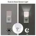 thumbnail image 3 of Balery Cute Rabbit Pattern LED Night Light with Automatic Sensor Plug in Night Light with Dusk-to-Dawn Light Sensor LED Nightlight 0.5W-UK, 3 of 7