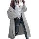 thumbnail image 2 of Pntutb moda mujer camiseta de manga larga otoño suéter cárdigan blusa sólida Tops liquidación Pntutb Pntutb-5874, 2 of 8