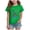 Green, variant on Funny 250 Years America Anniversary USA 250th Birthday Boy Girl Shirt Short Sleeve Crew Neck Graphic Tee 2-14 Years,Red