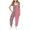 Pink, variant on Sentmoon Jumpsuits for Girls Dressy Spaghetti Strap Sleeveless Loose Rompers V Neck Stripe Print Summer Outfits with Pockets Fashion Kids for Music Festival Brown 9 Years