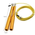thumbnail image 4 of S SERENABLE Skipping Rope 300cm Adjustable Length Non Slip Handle Aerobic Exercises Personal Thick Gold, 4 of 9