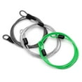 thumbnail image 6 of AOOOWER Security Cable Lock Safety Lightweight Luggage Lock Cable Wire Rope Double Loop, 6 of 14