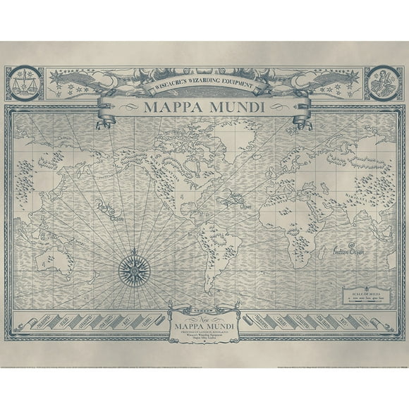 Fantastic Beasts And Where To Find Them Wiseacre's Wizarding Equipment Print