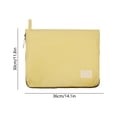 thumbnail image 3 of WWV Luggage Organizer Bags Travel Packing Cubes Nylon Multi-size Clothing Storage Pouches for Suitcase Business Trips Vacation Camping Weekend Yellow, 3 of 6
