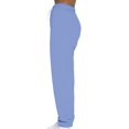 thumbnail image 4 of CLOISE Women's Sweatpants Joggers Baggy Fleece Jogger Sweatpants Lounge Pull on Tall Elastic Bottom Trousers Blue Oversized Elastic Waist Drawstring Solid Sweatpants Trendy 2024 Classic Sweatpants, 4 of 7