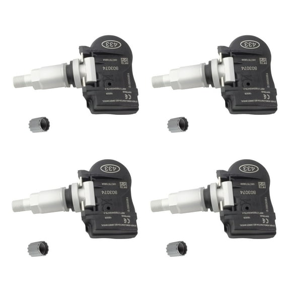BOXI 4pcs Tire Pressure Sensors TPMS 433MHz Fit for Dodge Charger Journey Grand Caravan Magnum Routan / for Chrysler 300 Sebring Town & Country | 56029527AA 68078768AA