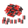 thumbnail image 1 of Unique Bargains 50pcs Rubber End Caps Cover Assortment 2mm Screw Thread Protector for Screw Bolt Black Red, 1 of 5