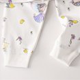 thumbnail image 5 of NOLDARES Baby Boy Clothes Toddler Sweatsuit Fall Winter Outfits Set Wrinkle-Resistant,Shape-Retaining,Warm and Comfortable Long Sleeve and Pants Set.(M259-Purple), 5 of 5