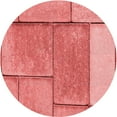 thumbnail image 1 of Ahgly Company Tapis Rond Lavable en Machine Intérieur Transitionnel Rose Corail Clair, 5 Pieds Rond, 1 of 7