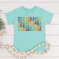 thumbnail image 5 of Threenager Groovy Adorable 3rd Birthday Shirt for Infant Baby Toddler Girls and Boys Third Birthday Outfit Chill Shirt 3T, 5 of 5