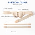 thumbnail image 3 of Tenbon Ceinture pour Hernie Inguinale de Marque pour Hernie de l'Aine Simple/double avec 2 Coussinets de Compression, Taille g, 3 of 5