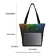 thumbnail image 3 of Easygdp Night Rainbow Sparkles Bolso de Hombro para Mujer, Bolso Bandolera y Cartera de Mano Elegante para Uso Diario, 3 of 6