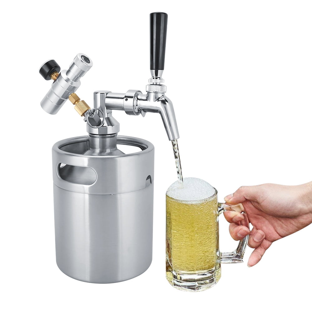 Portable Beer Keg System, Beer Keg, Strong Structure Home Brew Keg System, Storing For