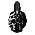 thumbnail image 4 of Sudaderas de otoño para hombre Sudadera con capucha con estampado de valquiria y espartano Sudadera con capucha suelta Ropa Y2k Ropa Sudadera Hombre, 4 of 4