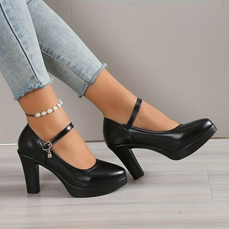 Ankle strap dress shoes sale