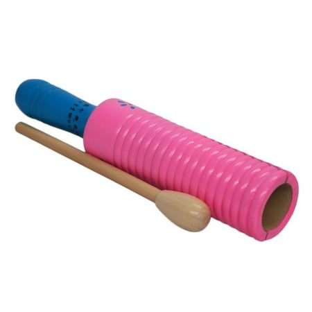 Orff World Single Tone Block Wooden Sound Tube With Beater Musical Toy