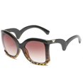 thumbnail image 5 of Unisex Square Classic Cat Eye Sunglasses Cateye Sunglasses Y1114, 5 of 5