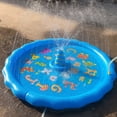 thumbnail image 4 of Almohadilla rociadora de 67 pulgadas juguetes acuáticos almohadilla rociadora de agua inflable redonda diversión para niños, 4 of 8