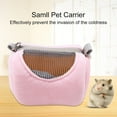thumbnail image 4 of Sac de Voyage pour Animaux de Compagnie Samll Sac de Transport pour Animaux de Compagnie Sac de Voyage pour Animaux de Compagnie Sac d'Extérieur Respirant Petit Animal de Compagnie Sac de Voyage pour Animaux de Compagnie Sac de Voyage Reptile Rose, 4 of 8