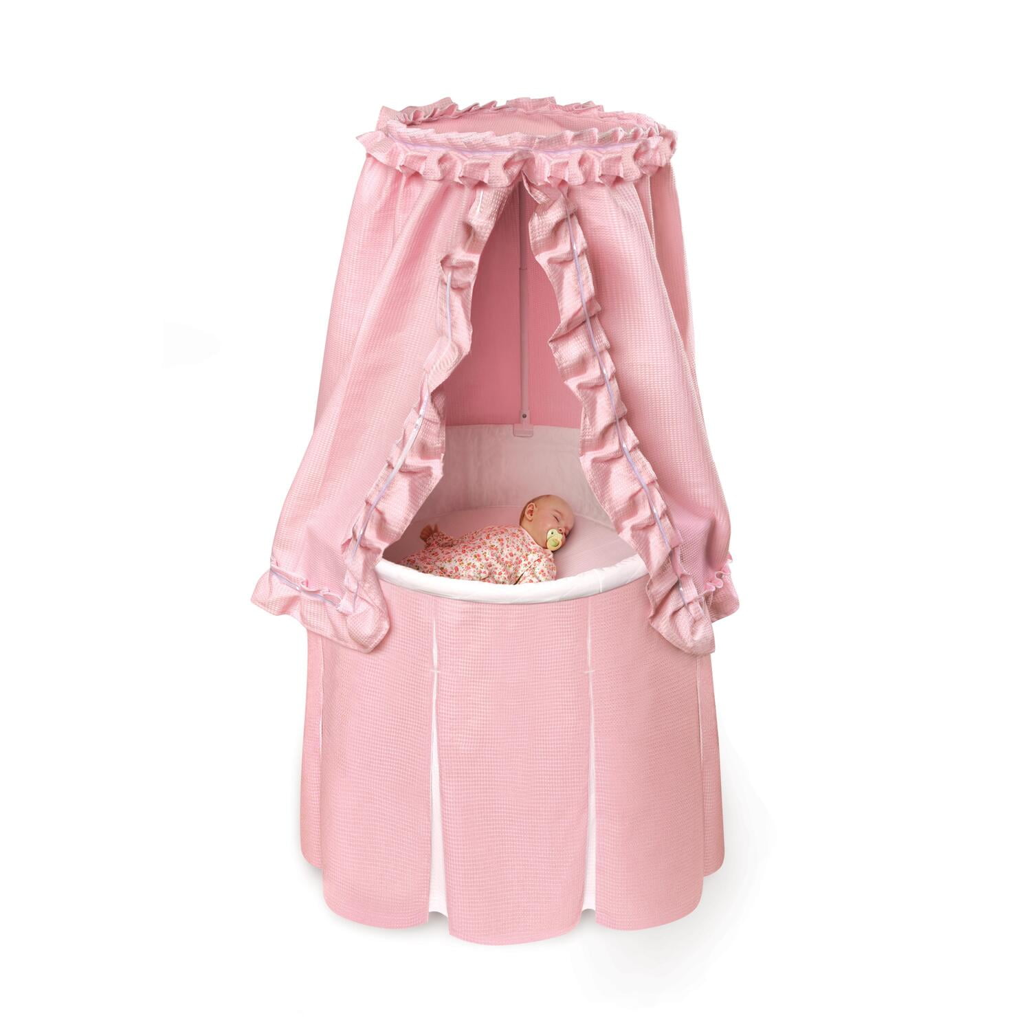 Round sales baby bassinet