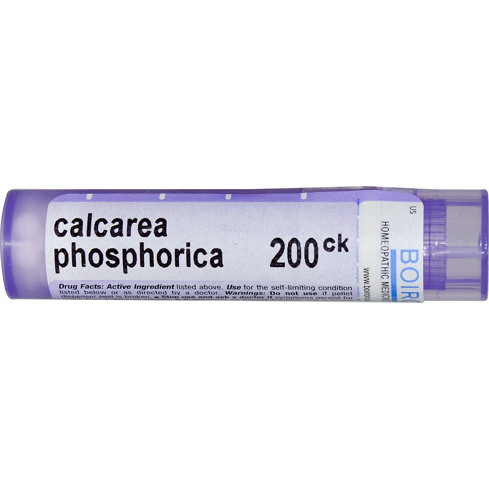 Photo 1 of Boiron Single Remedies Calcarea Phosphorica 200CK Approx 80 Pellets 4 packs 
