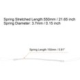 thumbnail image 2 of GHSDFBB Retractable Spring Coil Strap, Plastic Spiral Stretchy Key Holders Stylus Lanyard Cord, 2 of 5