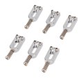 thumbnail image 4 of Electric Guitar Saddles Block, Standard Size Bridge Saddle  For Improve And Maintain Tone Gold,Silver, 4 of 8