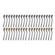 thumbnail image 1 of 40 Piezas Cepillo de Alambre Cepillo de Metal para Limpiar Escoria de Soldadura Y Cepillo de Rasguño de óXido Cepillo de Escoria de Manejar Curvo Cepillo de óXido de Alambre, 1 of 5