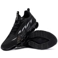 thumbnail image 6 of FENLERN Mens Running Shoes Lightweight Walking Sports Sneakers Black Size 8, 6 of 6