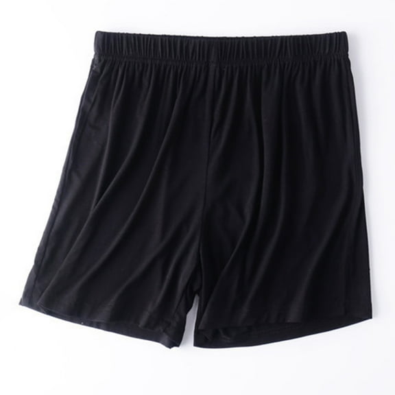 Tuphregyow Women Cotton Wide Leg Shorts High Waist Shorts Elastic Leisure Comfy Shorts Quick Dry Workout Knee Length Shorts With Pockets Solid Black XXXL