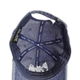 thumbnail image 2 of Women's Dog Mom Hat, Washed Adjustable Embroidered Denim Baseball Cap, 2 of 4