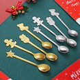 thumbnail image 3 of Adornos navideños para decoración del hogar, 4 piezas, cuchara, tenedor, recuerdo de navidad, regalos de amigos, adorno de Navidad, regalo de Año Nuevo, 3 of 4