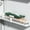 A, variant on Single Row Green Refrigerator Door Egg Holder 1-Tier Slide Rail Organizer Space Saving Kitchen Storage Container