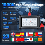 XTOOL D7S V2.0 Bidirectional Scan Tool, AI-Assisted Full System OBD2 Scanner with ECU Cod-ing PMI, 39+ Resets, FCA AutoAuth, AI-Assisted, 3-Year Updates