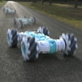 thumbnail image 4 of S-012 RC Stunt Car Remote Control Watch Gesture Sensor Deformable Electric Toy Cars All Terrain Speed 2.4GHz 4WD 360°Rotation Whirligig Off-road Vehicle Gift for Kids Boys, 4 of 7