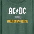 thumbnail image 3 of ACDC - I Was Thunderstruck - Women's Lightweight French Terry Long Sleeve Shirt, 3 of 5