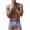 Gray, variant on Square Cut Swimsuit Men Sexy Swim Briefs Beach Bikini Sport Swimwear Low Wasit Shorts Pants with Drawstring Beach