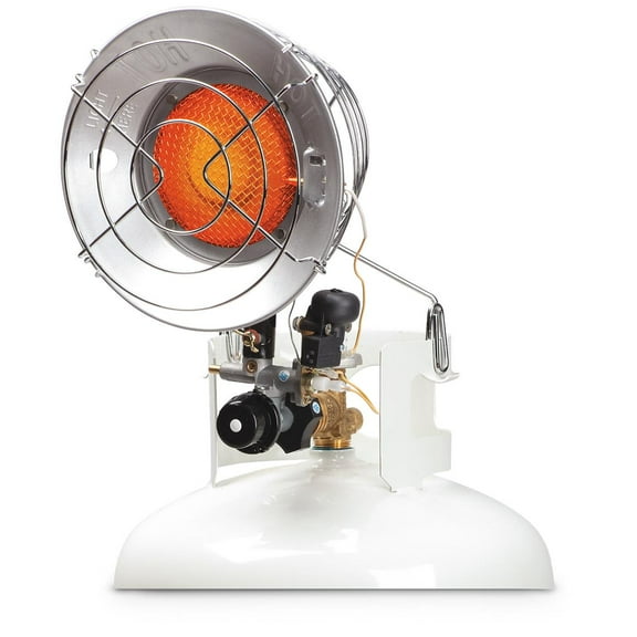 Mr. Heater SRC15T Silver Gas 3-Speed Tank-Top Radiant Heater