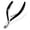 Black, variant on Cuticle Nippers 3/4 Cuticle Trimmer Clippers Stainless Steel Scissors Extremely Sharp Edge Cutter Pedicure Treatment Manicure Tool, General X7 Matte Gold