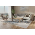 thumbnail image 3 of Feizy Jewel Modern Abstract, Taupe/Blue/Tan, 6'7" x 9'6" Area Rug Easy Care Stain Resistant Fade Resistant Bohemian & Eclectic Watercolor Floor Rug for Living room Bedroom, 3 of 10