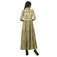 thumbnail image 4 of Moomaya Robes Chemises à Col pour Femmes Imprimées en Rayonne à Boutons Robes Maxi pour Femmes, 4 of 4