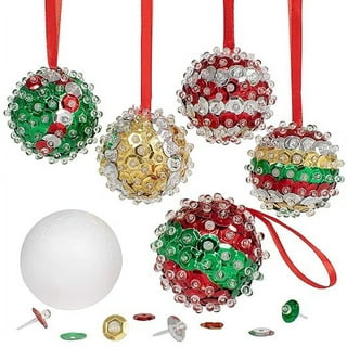 Large Beads for Crafts Swinging Car Pendant 42 PCS Christmas Ball