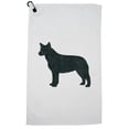 thumbnail image 1 of Australian Cattle Dog Golf Towel with Carabiner Clip, 1 of 5