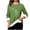 Green, variant on Oksale Fleece Lined Shirts for Women Thermal Funny Print Fall Tops Soft Cozy Long Sleeve Warm Winter Clothes Gray L