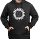thumbnail image 3 of Sudadera con capucha y estampado minimalista de girasol, mezcla de algodón suave, manga larga informal para hombre y mujer, 3 of 5