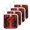 Red, variant on Orange Maple Trees Fall Pot Holders for Kitchen Heatproof Potholder, 2 Pack Romantic Forest Path Hot Pads Multipurpose Oven Pads Terry Cloth Potholders Trivet for Cooking and Baking