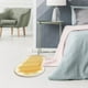 thumbnail image 5 of Alfombra de Pasillo Suave y Peluda para Dormitorio | Alfombra Ovalada Antideslizante para Sala de Estar y Mesita de Noche | Decoración Moderna de 40 X 122 Cm En Azul, Gris, Verde, Amarillo y Caqui, 5 of 7