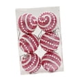 thumbnail image 1 of 6 adornos navideños colgantes de espuma de 6 cm para de , decoración navideña para festivales, fiestas, aniversarios, bodas y paredes. Rosa, 1 of 8